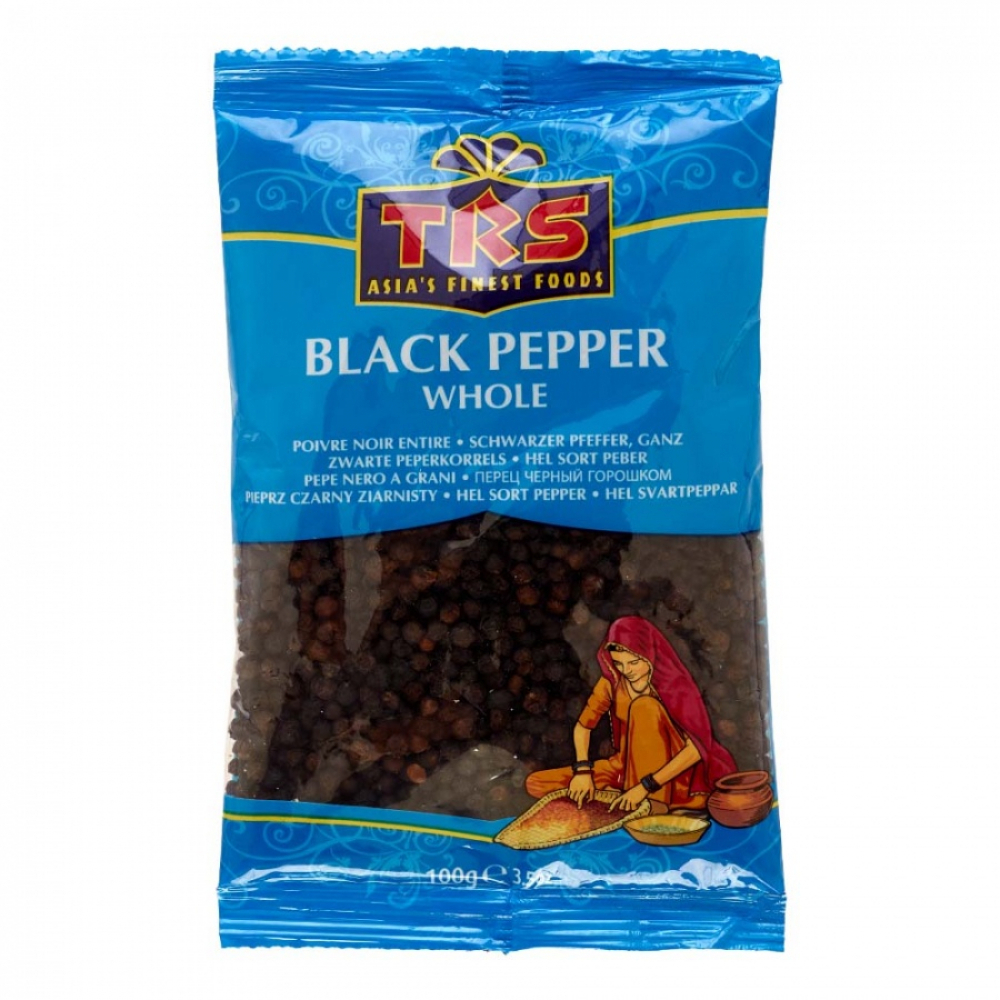 TRS Black Pepper Whole Перец черный горошек 100г
