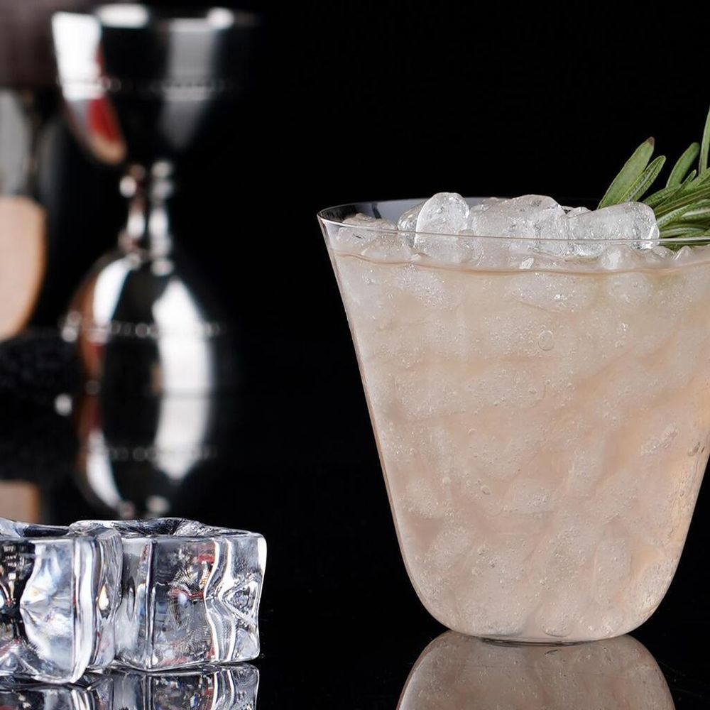 Стакан Олд Фэшн 250 мл "Bud Cone" d 8,6/3 см h8 см   P.L. [6]