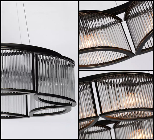 Люстра Stilio 4 black