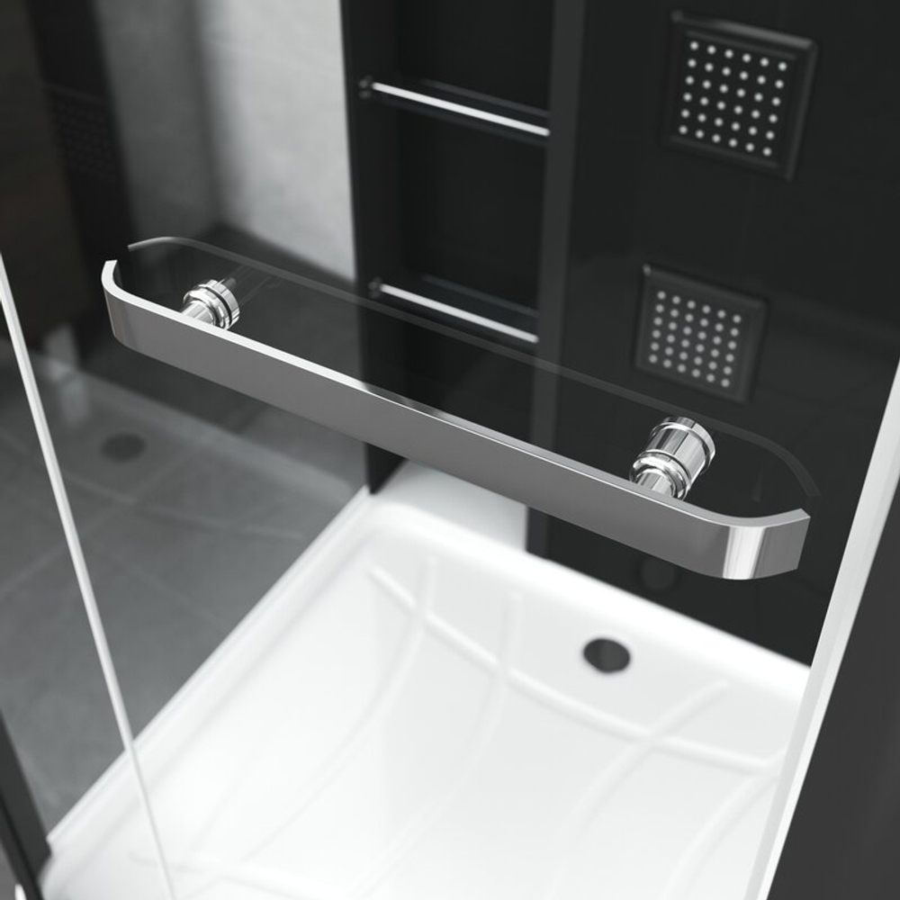 Душевая кабина Grossman Alba GR221(L) (90x90x225) дверь распашная,3 места