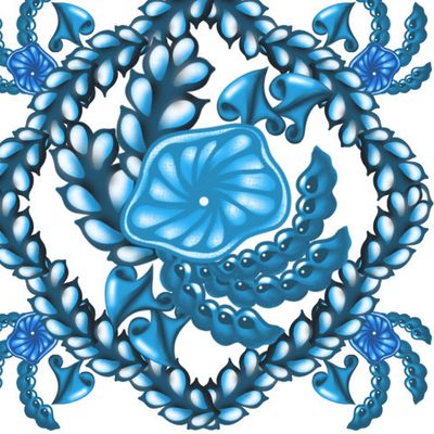 Зентангл колосок