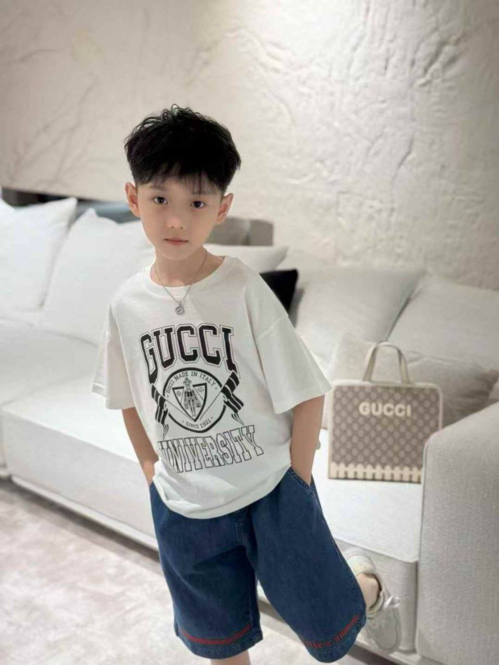 Детский комплект с шортами GUCCI