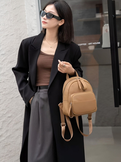 женский рюкзак из натуральной кожи