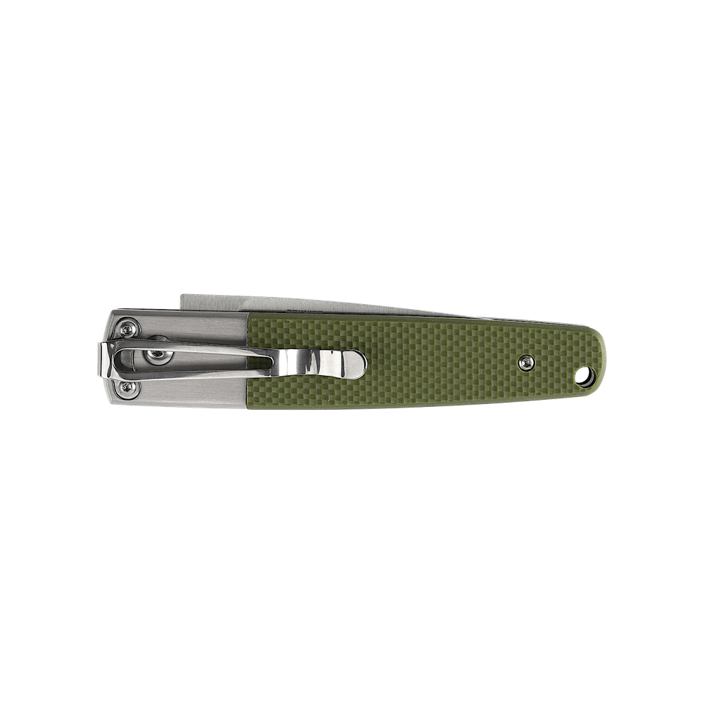 Нож Ganzo G7211-GR 440C (58-60 HRC) Выкидной с фиксацией *