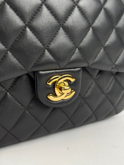 Рюкзак Chanel Black Quilted Lambskin