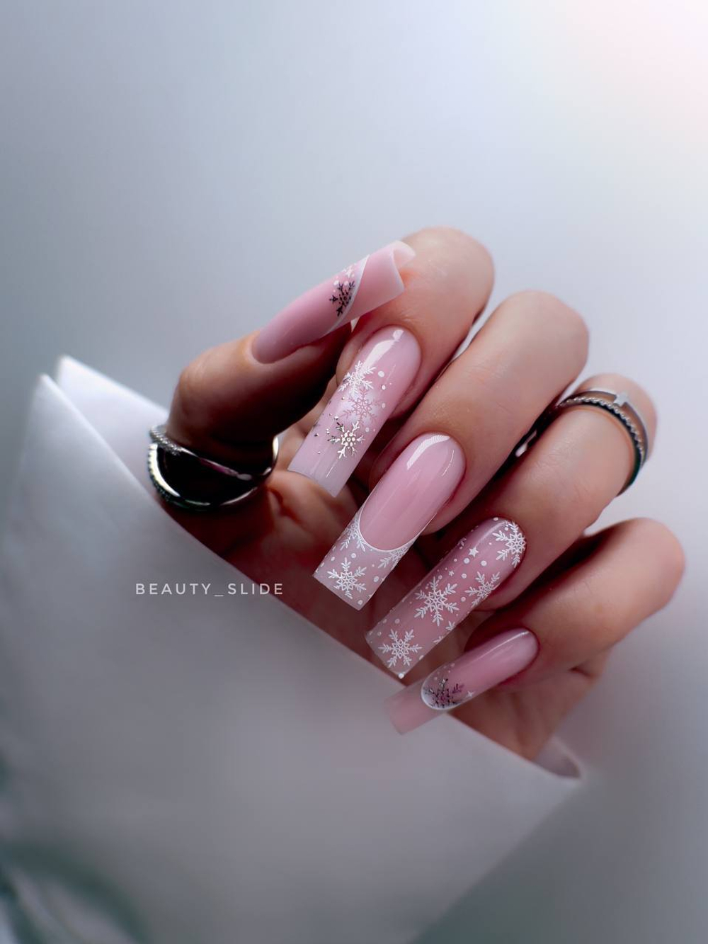 Слайдеры для маникюра фольгированные