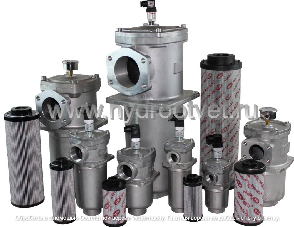 WKRFBN/HC240DE10B1.X AL - Сливной фильтр гидравлический одинарный модели RF с алюминиевым корпусом тонкость фильтрации 10 мкм, типоразмер 240, вид присоединения: резьба G11/4, материал корпуса - алюминий, рабочее давление до 25 бар, визуальный индикатор загрязнения