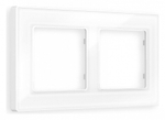 Рамка на 2 поста Ambrella Volt Arctic AF580102