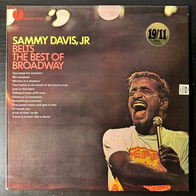 Sammy Davis Jr. ‎– Sammy Davis Jr. Belts The Best Of Broadway (Англия 1970г.)