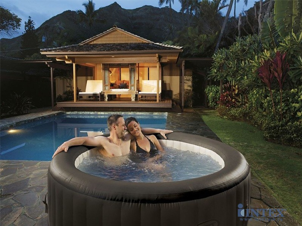 Бассейн-джакузи INTEX PureSpa Jet Massage 196х71 см.