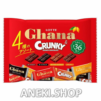 Шоколад молочный ассорти 129,7 г Lotte