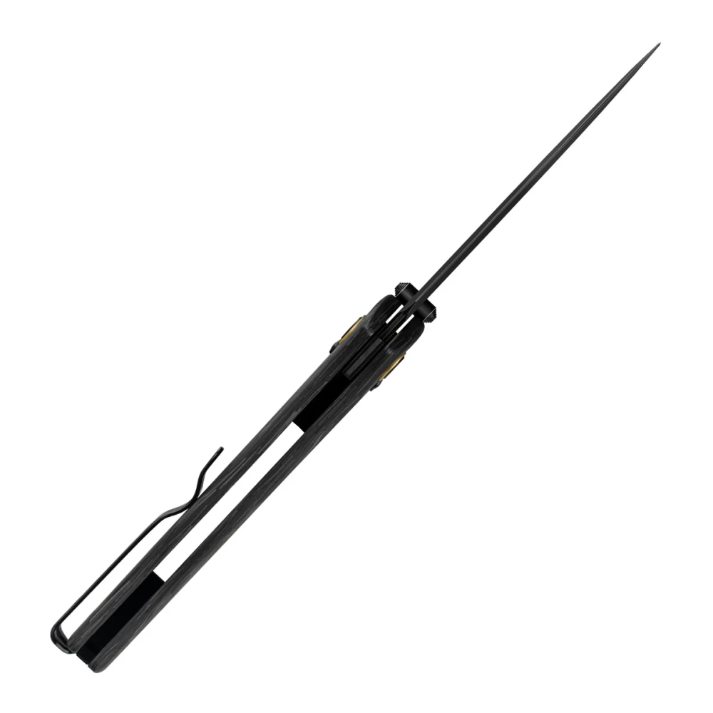 Нож складной SRM 255L-FB2 Medal (140Cr Laminated, Shredded Carbon fiber)
