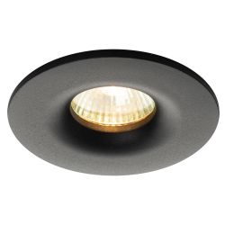 Светильник встраиваемый алюминиевый ЭРА KL105 BK под лампу MR16 GU5.3 черный