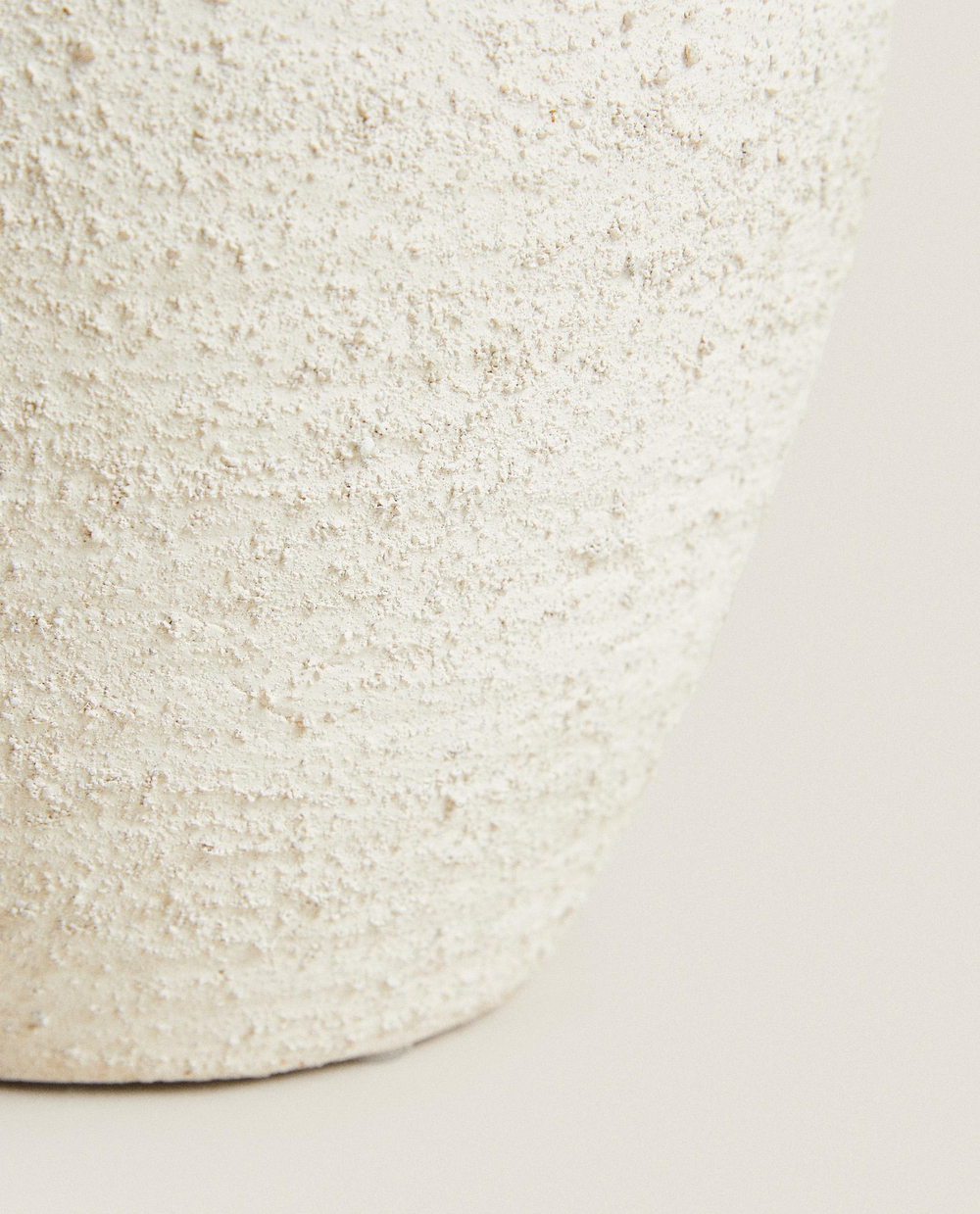 Zara Home Ваза из фаянса, цвет серый, 26 см