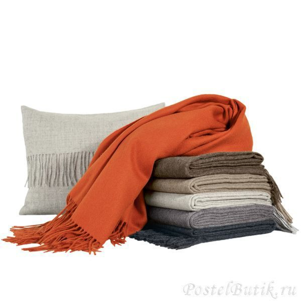 Шерстяной плед Attitude белый от Zoeppritz Германия