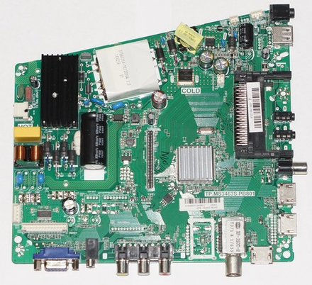 TP.MS3463S.PB801 mainboard телевизора DEXP F42B700M