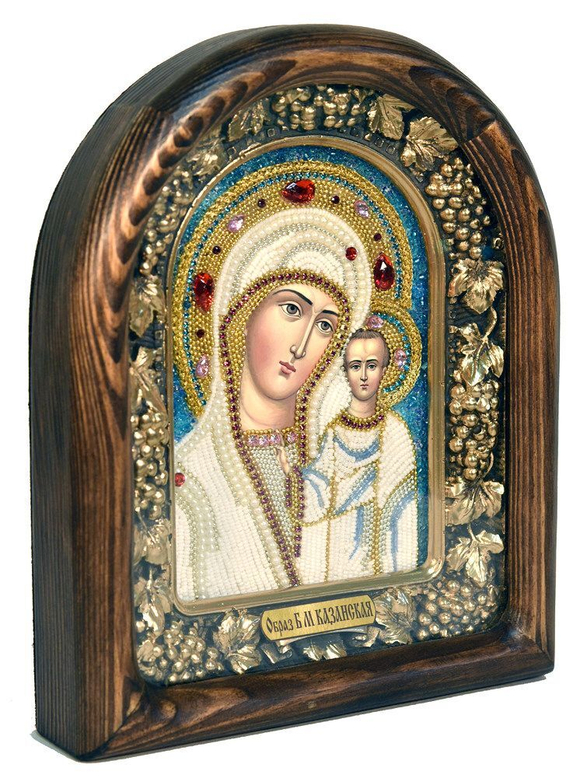 Икона Пресвятая Богородица Казанская бисер