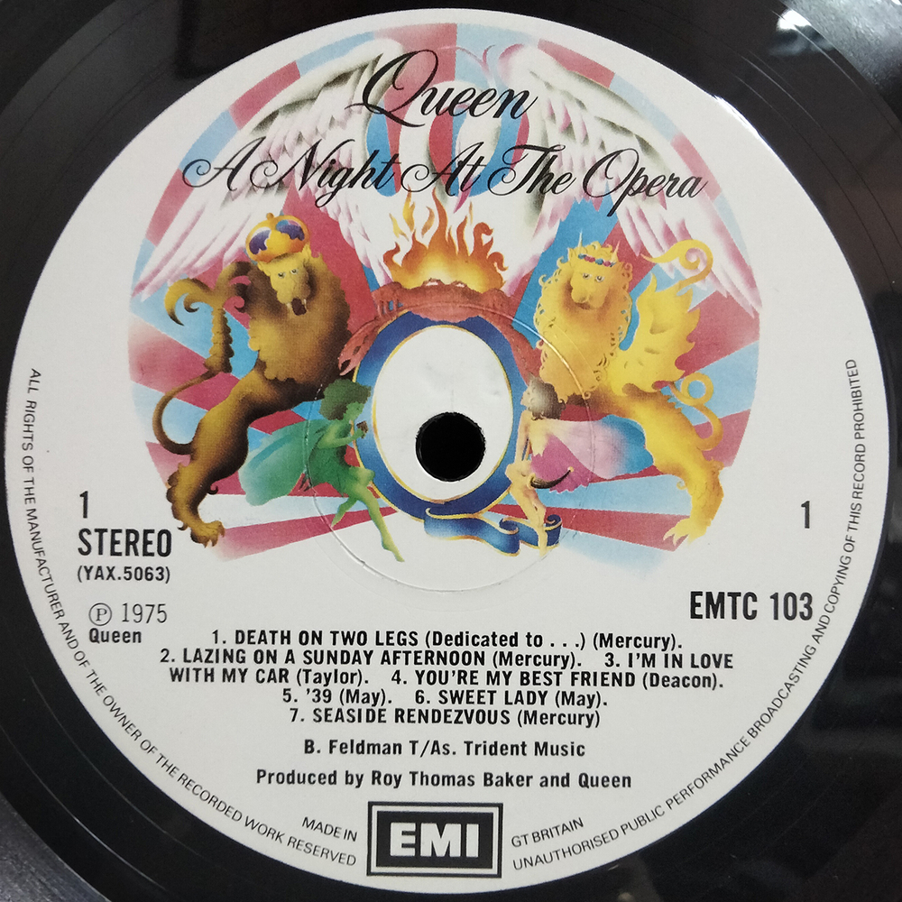 Queen / A Night At The Opera (LP)