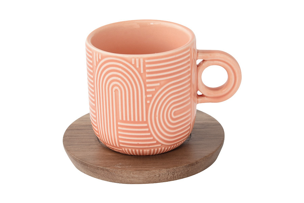 Набор чашек 4шт 110мл Easy Life Радуга el-r1782/tlo7