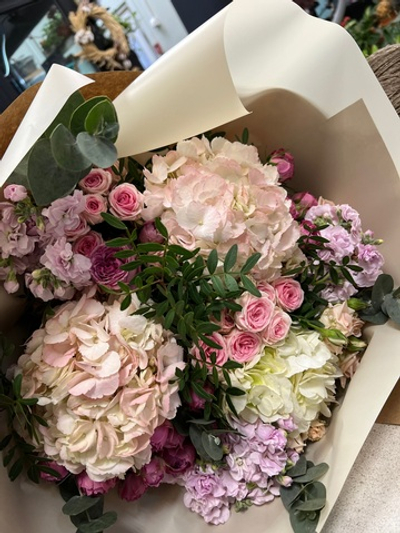 Букет с летний сад