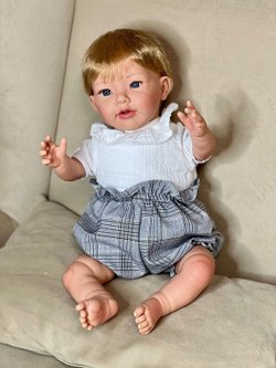 Кукла Nines 48см Guille мягконабивная в пакете (N4810K1)