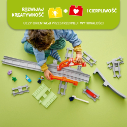 LEGO DUPLO Town / Мост и железнодорожные пути / набор расширения 10426