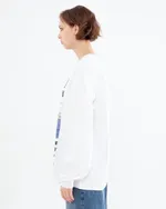 Лонгслив Artem x Kuzma I want to fly away белый