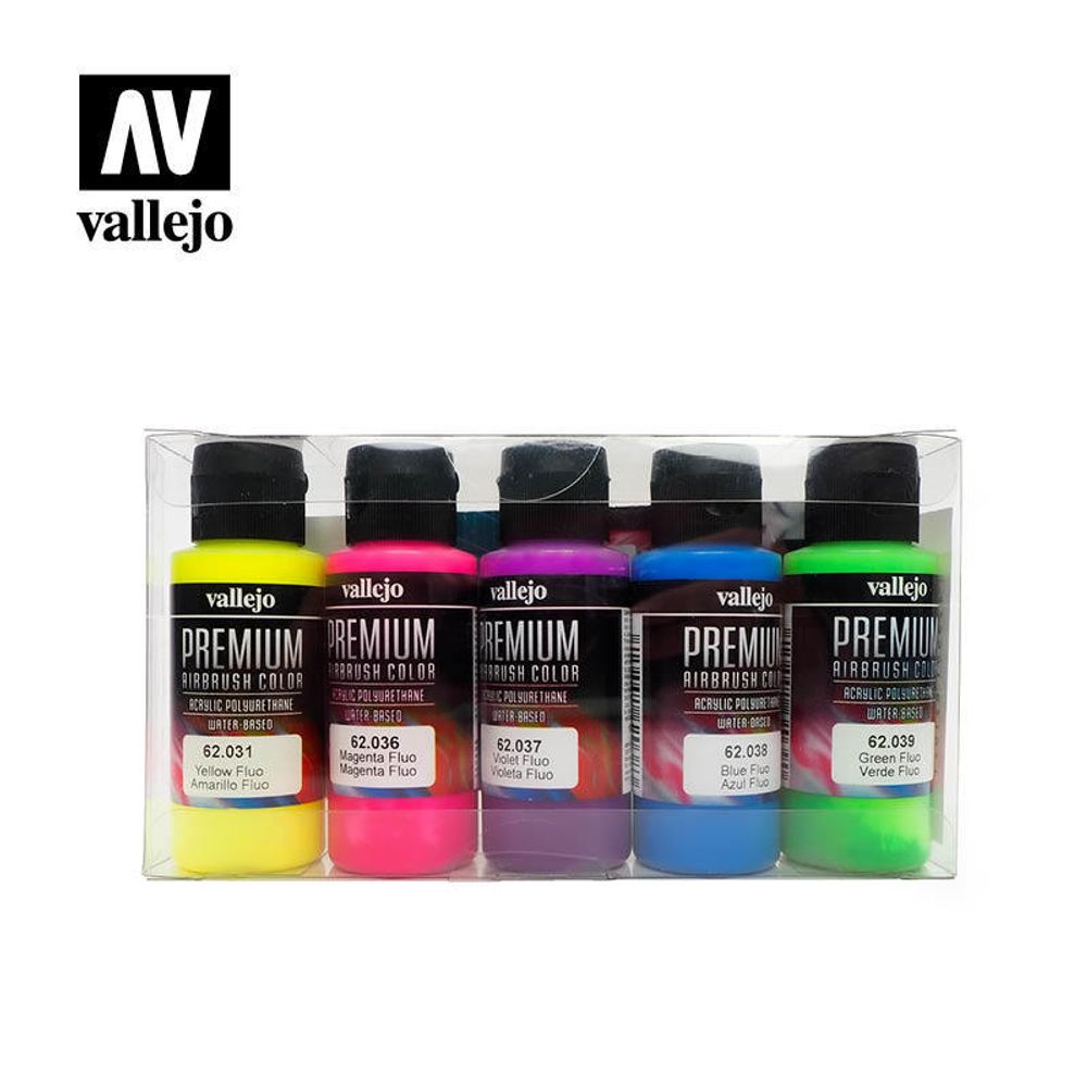 PREMIUM FLUO COLOR 5x60ML.