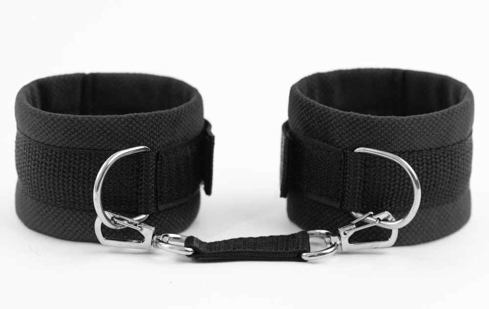 Черные оковы My rules на сцепке (Цвет: черный)