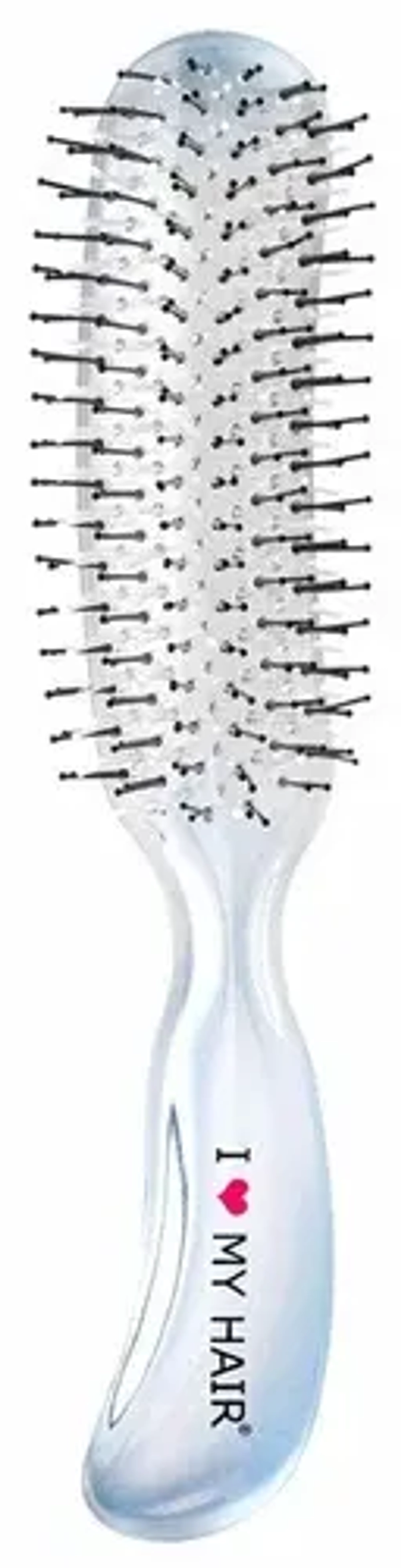Щётка ILMH "Aqua Brush" 18280SC синяя прозрачная М