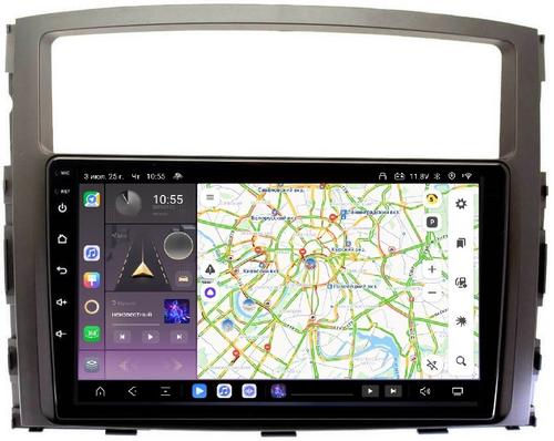 Магнитола для Mitsubishi Pajero 4 2006-2022 - Kuberg QLed, Android 13, Быстрейшая, CarPlay, SIM-слот
