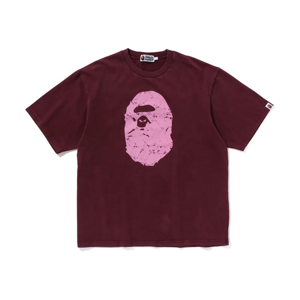 A Bathing Ape Bathing Ape Heavy Washed Ape Head Футболка