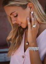 Серьги "Аморе пафф"