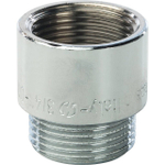 Удлинитель резьбовой STOUT SFT 0002 - 3/4" длина 20 мм (ВР/НР, латунь хромированная)