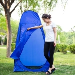 Палатка пляжная Туапсе 120*120*190 см, самораскладывающаяся, раздевалка/душ