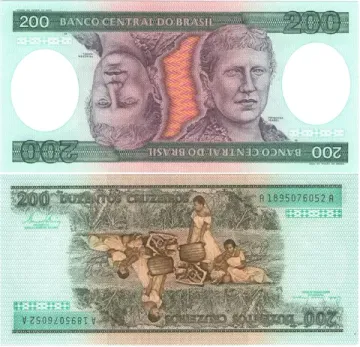 200 крузейро 1981-1984 Бразилия