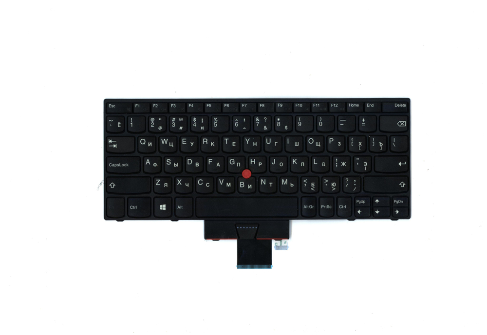 Клавиатура для Ноутбука Lenovo LenovoThinkPad X131e с подсветкой, раскладка - русская, черная (04Y0402)