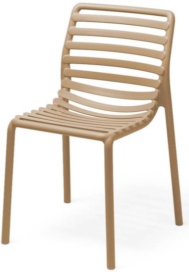 Стул Doga Bistrot пластиковый капучино Nardi Италия