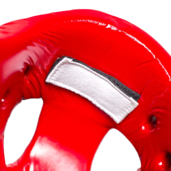 Шлем для тхэквондо ProfSport (усиленная защита) красный