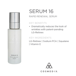 Сыворотка обновляющая Cosmedix Serum 16 Rapid Renewal Serum 30мл