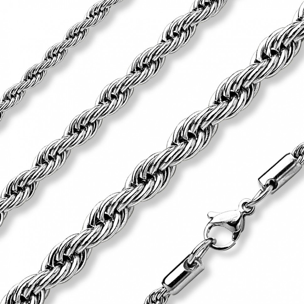 Цепочка стальная SPIKES SSNZ-25-04-ST
