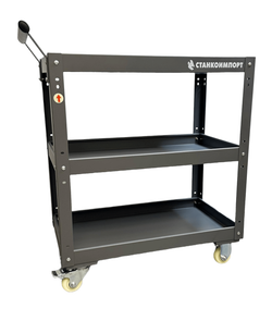 Тележка открытая на колесах 3 полки BSD133