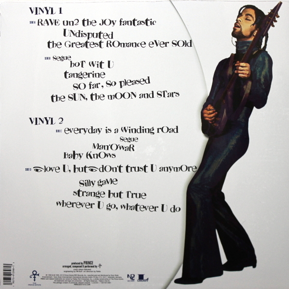 Prince / Rave Un2 The Joy Fantastic (Coloured Vinyl)(2LP)