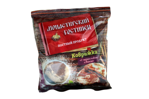 Коврижка с черносливом и вином "Монастырский гостинец"  110г (постный продукт)