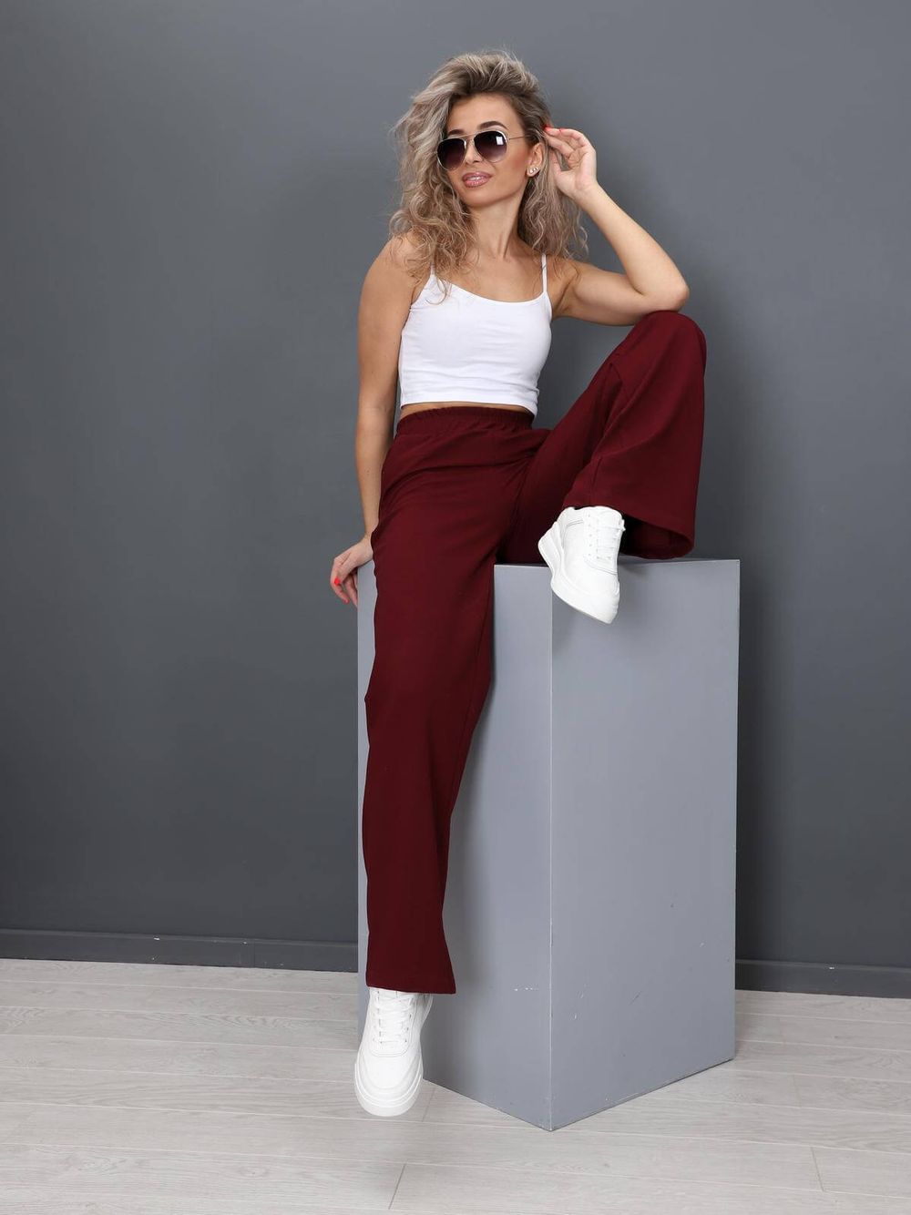 Каньон - брюки бордовый Iv-capriz (Акция)