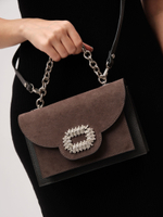 Женская сумка Deboro 31022 темный лес