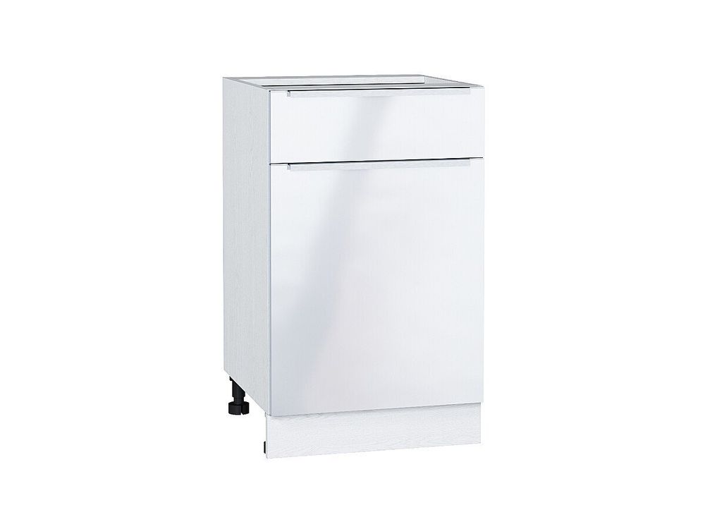 Шкаф нижний с 1-ой дверцей и ящиком Фьюжн