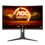 Монитор Игровой 27" AOC C27G2Z3/BK/01 VA 1920x1080 1500R 280Hz 1мс 300кд/м 3000:1 2xHDMI 1xDP Black