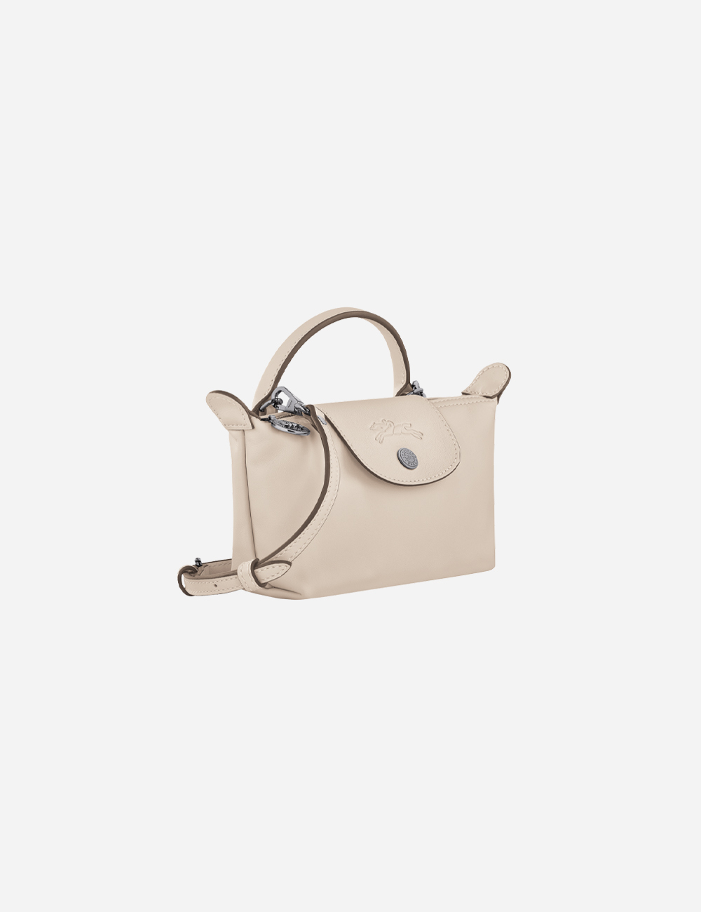 Longchamp Le Pliage Xtra XS Pouch Leather "Paper"