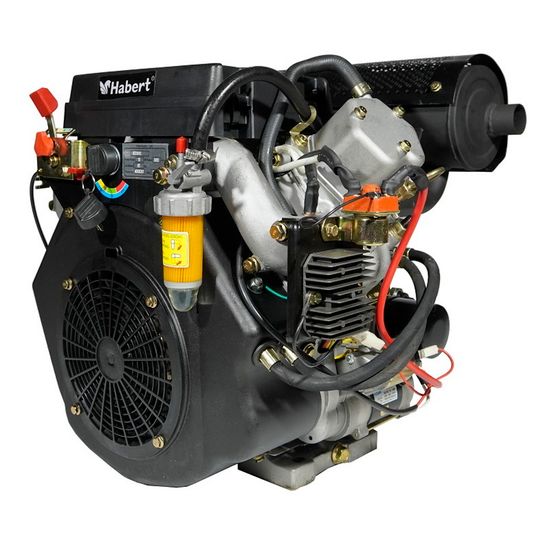 Двигатель дизельный "HABERT" HD2V910